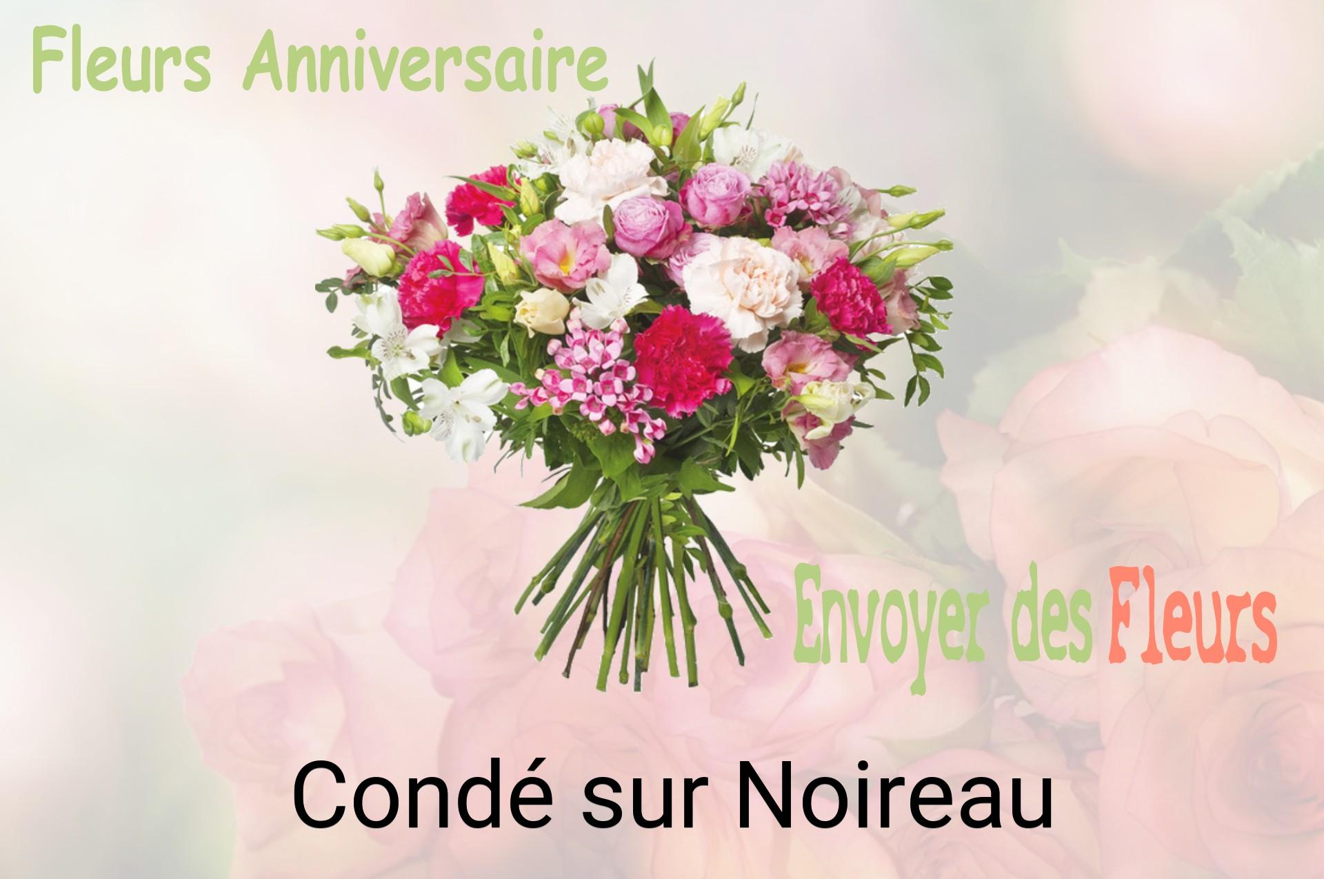 Bouquet de fleurs d’anniversaire livré à Condé-sur-Noireau